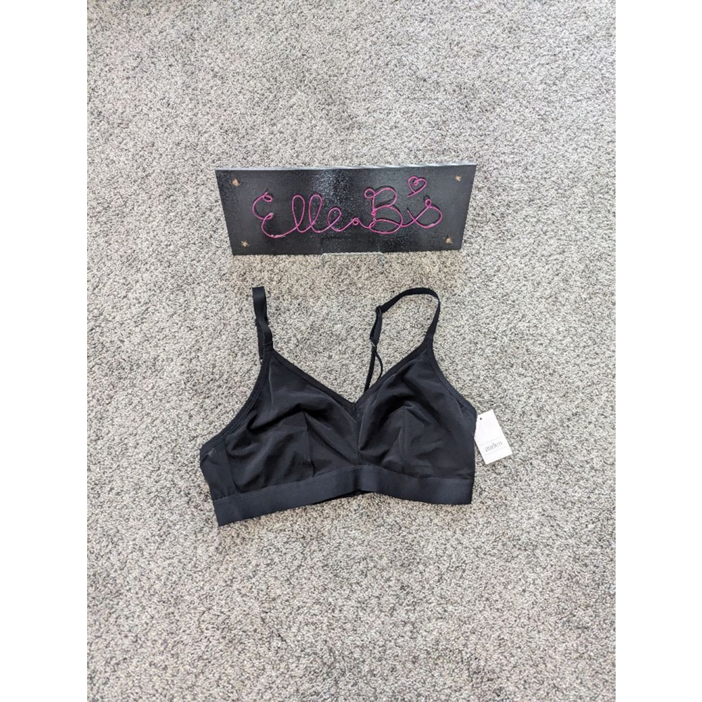 NWT Auden Black Mesh Bralette 3